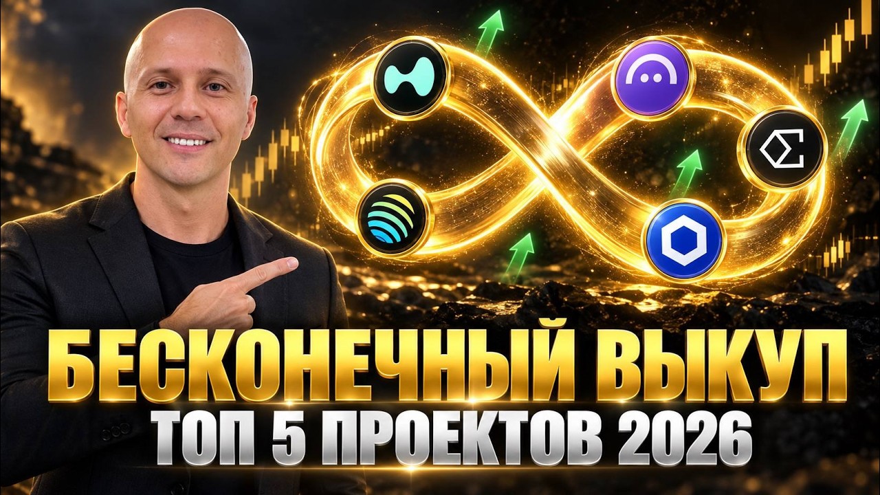 Эти 5 проектов скупают свой токен на миллиарды. Какой брать до роста?