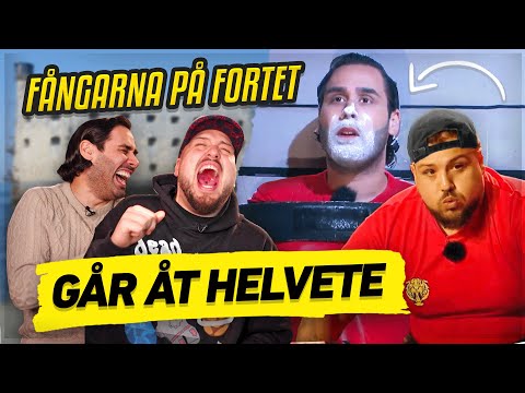 VI VAR MED I FÅNGARNA PÅ FORTET *HAHAHAH*