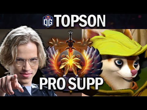 OG.TOPSON HOODWINK - PRO SUPPORT - DOTA 2 7.28 GAMEPLAY
