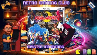 Mystic Warriors | Arcade Review & Gameplay | Ninja Action & Explosive Retro Combat!