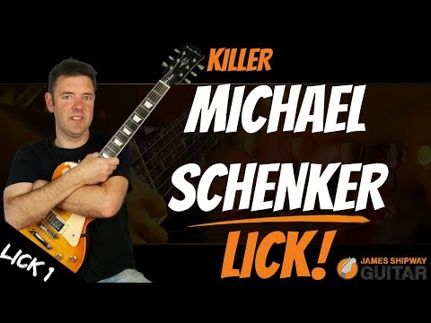 Awesome Rock Guitar Licks - Michael Schenker Lick