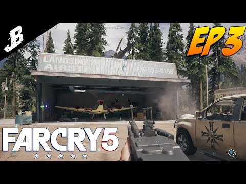 FAR CRY 5 Walkthrough Gameplay Part 3 - Retrieving Nick's banana plane (PC- No Commentary)