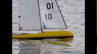 preview picture of video 'D1 Design IOM RC Yacht'