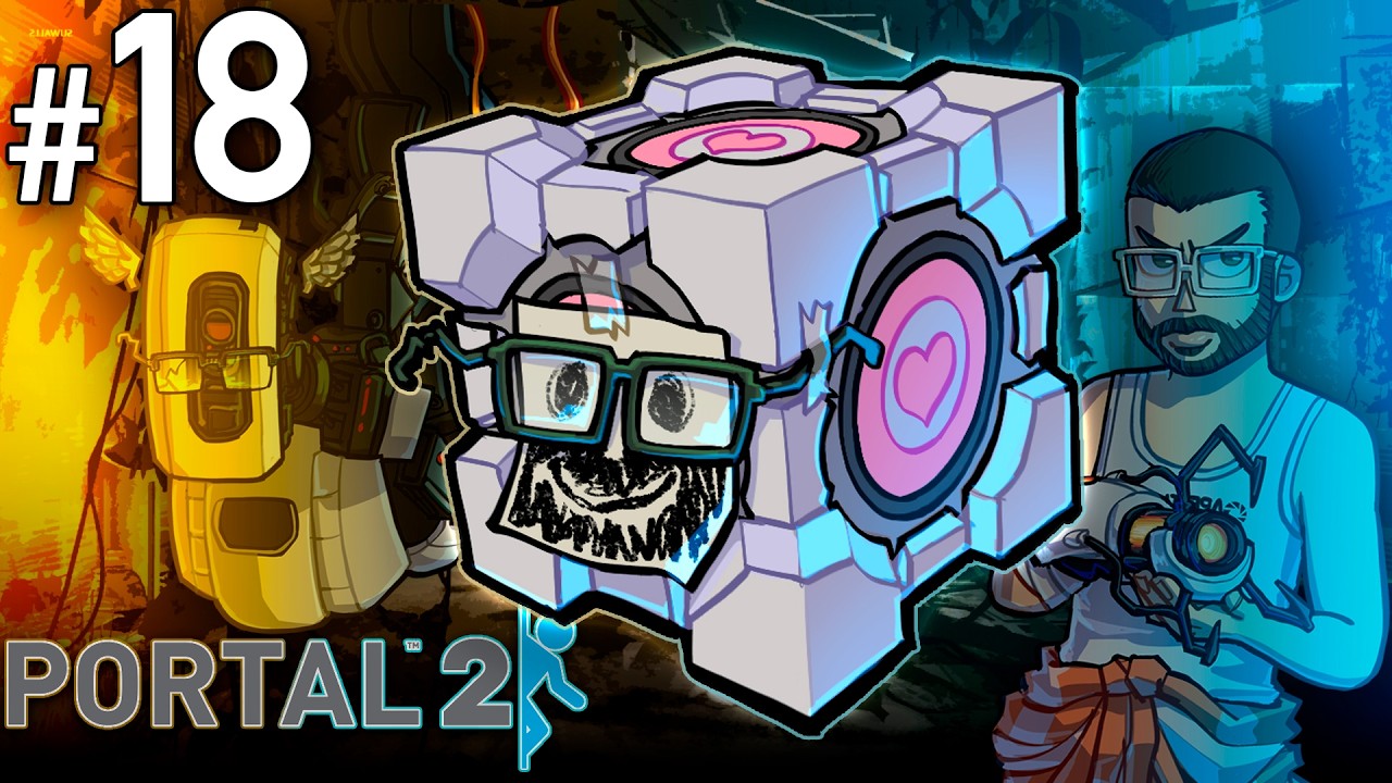ao vivo com o mr alegria 😁📺 - Portal 2 #18