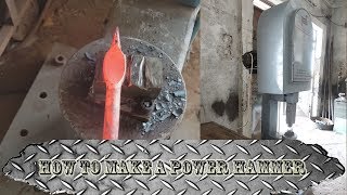 How to make a power hammer - YouTube