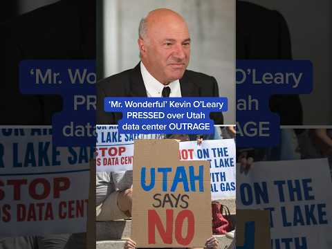 'Mr. Wonderful': Kevin O'Leary PRESSED over Utah data center OUTRAGE