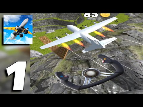 Crazy Plane Landing - All Levels 1-2 Gameplay Part 1 (Android, iOS) - YouTube