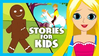 The Gingerbread Man and Rapunzel Story | English Story Compilation for Kids | Rapunzel Izle