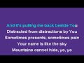 Michael Sweet - Distracted Karaoke