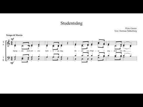 Studentsången (Blandkör) - Alt