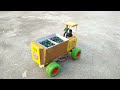 At Home How To Make Matchbox And Cardboard Small Lorry Tractor Diy Lorry Tractor
