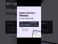 Make Device Vibrate Using JavaScript Webdevelopment Jstips Javascript