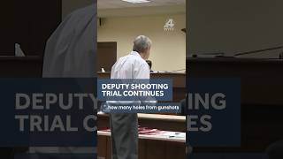 Testimony and body camera video continues in trial against man accused of shooting deputy