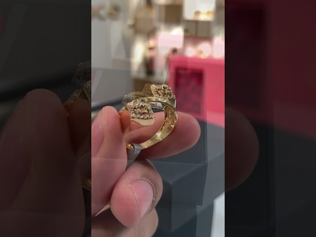 خاتم ذهب لازوردي (RNLZ.0034)