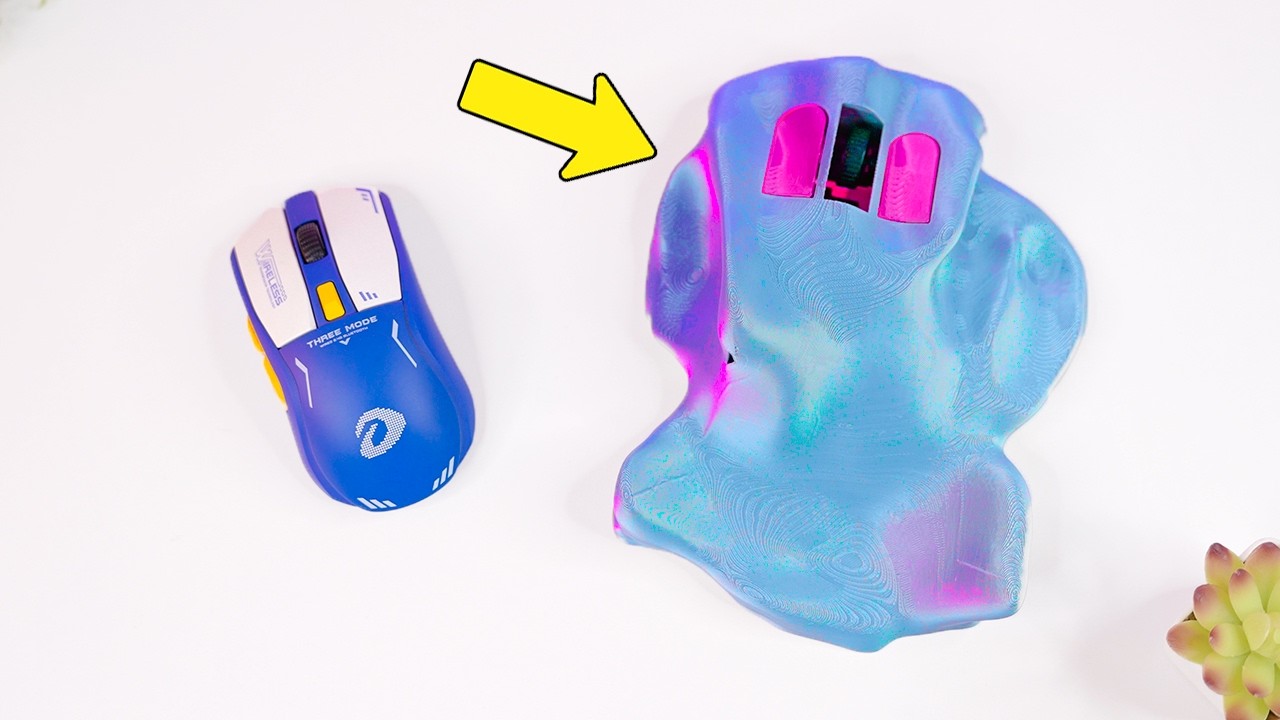 Construí el mouse más cómodo del mundo.