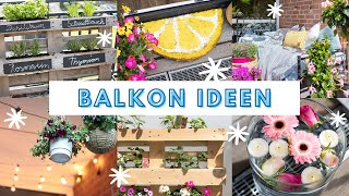 5 besondere Balkon Ideen | DIY Balkon einfach gestalten mit wenig Geld | TRYTRYTRY