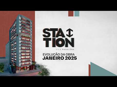 Station Vila Madalena - Evolução da Obra (Janeiro 2025)
