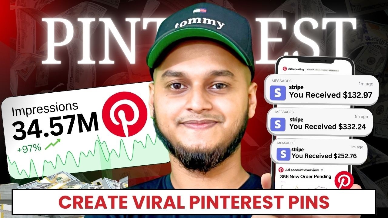 How I Create Viral Pinterest Pins That Drive Sales and Traffic | Full Strategy Breakdown