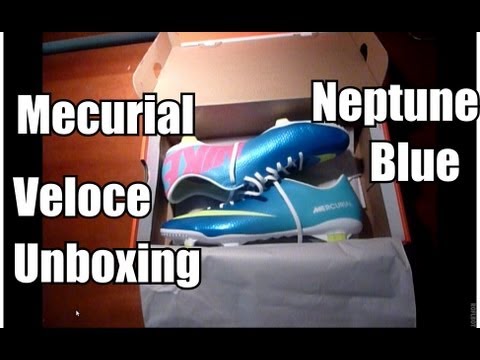 Mecurial Veloce Fg Neptune Blue Colorway Unboxing