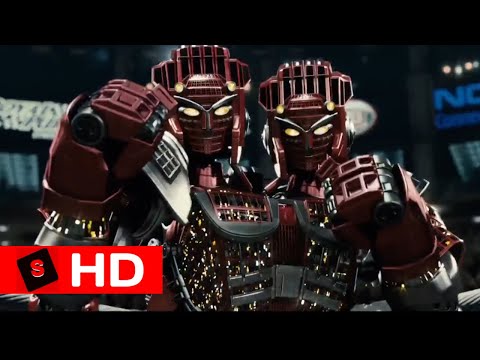 Gigantes De Acero (2011) - Twin Cities Vs Atom - Escena De Pelea (14/20) | SalvadorClips