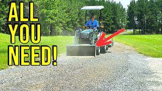 Stop Buying EXPENSIVE Implements For Your GRAVEL Driveway