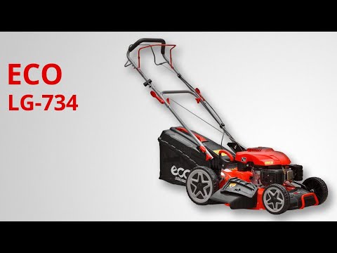 фото eco lg-734 (5,5л/с, 51см) газонокосилка бензиновая самоходная уценка (0011239815) 0