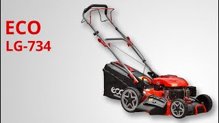 Gasoline lawn mower ECO LG-734 self-propelled