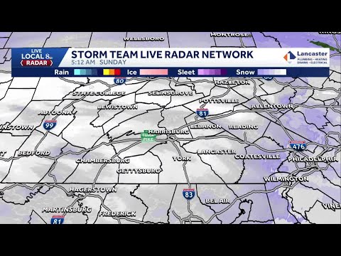 Pa. storm timing: Heavy snow falls 1-2 inches per hour