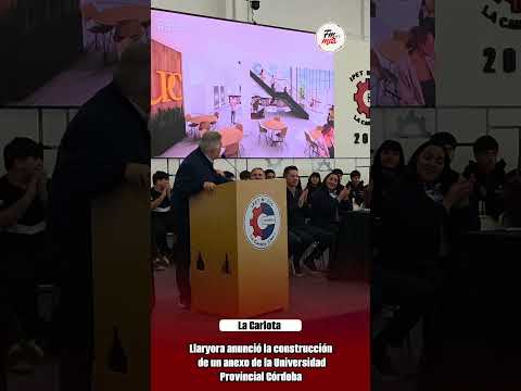 La Carlota: Anexo de la Universidad Provincial Córdoba.