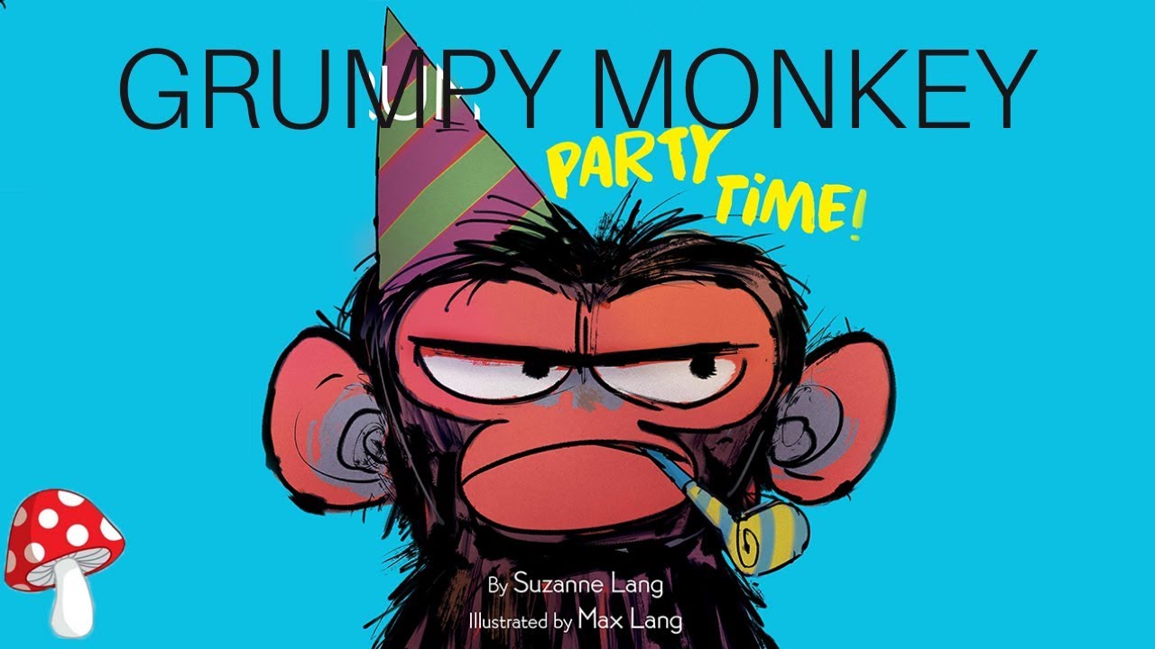 🐵Grumpy Monkey Party Time (Read Aloud books for children) Sound Effects