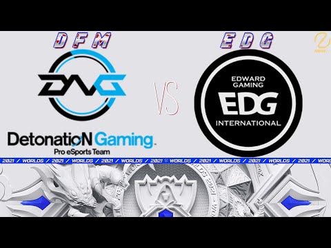 DFM vs EDG | Worlds 2021 Groups Day 5 | DetonatioN FocusMe vs EDward Gaming