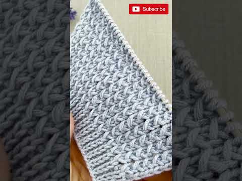 Schönes und einfaches Strickmuster