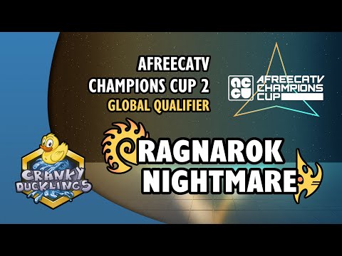 RagnaroK vs NightMare - ZvP | AfreecaTV Champions Cup 2: Global Qualifier | StarCraft 2 Tournament