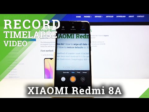 Discover Timelapse Feature in Xiaomi Redmi 8A - Record Video in Timelapse