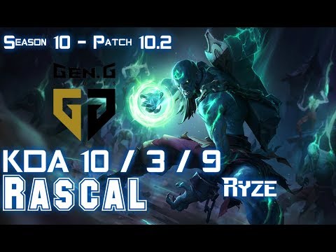 Gen Rascal RYZE vs CAMILLE Top - Patch 10.2 KR Ranked