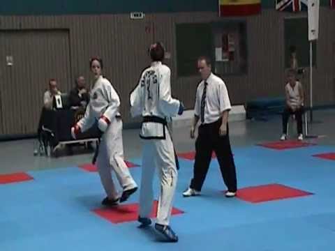 ITF - European Championships, Germany 2006 - Female Sparring Final - Melanie Evans vs Kim Bradshaw
