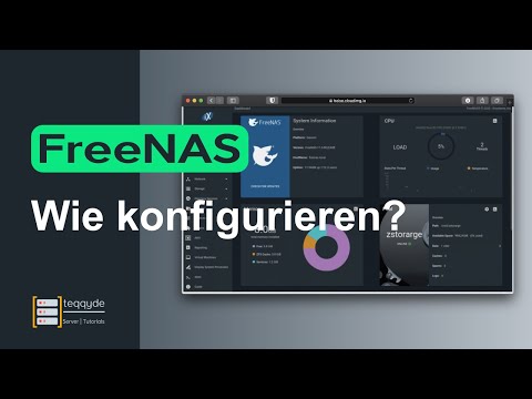 Wie ich mein FreeNAS System konfiguriert habe