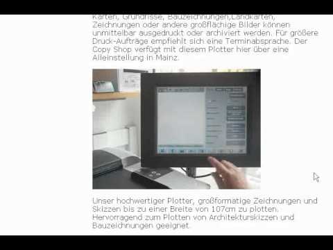 CopyShop Mainz Plotten A0 - Broschürendruck