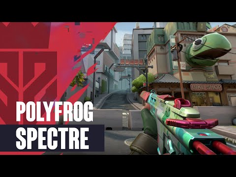 Polyfrog Spectre Skin Showcase - Valorant Battlepass Skins
