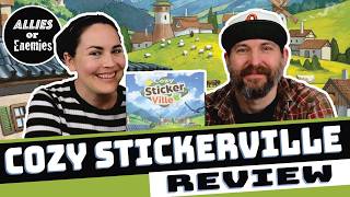 Cozy Stickerville - Board Game Review