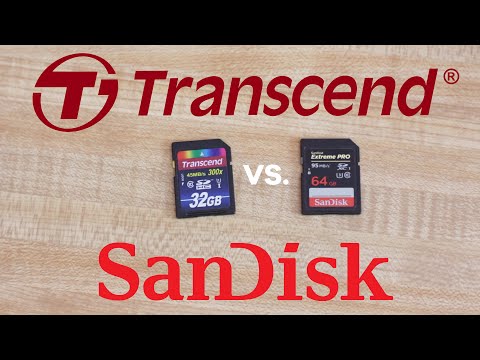 Transcend vs. SanDisk