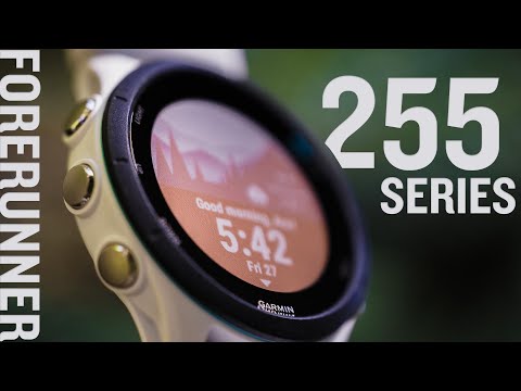 Išmanusis laikrodis Garmin Forerunner 255, Skalūnų  pilkos spalvos video