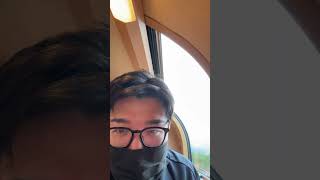 寝台列車の車内から少しだけ　(小声