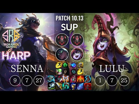 SRB Harp Senna vs Lulu Sup - KR Patch 10.13