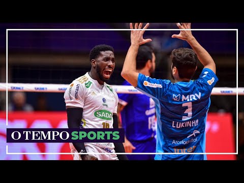 SADA CRUZEIRO X MINAS | Confira o match point que deu o 7º título da SUPERLIGA para o time celeste
