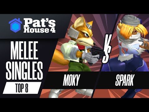Moky vs. Spark - Pat's House 4 - Melee Singles - Losers Quarters