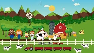 Learning English For Kid - Kid Songs - #The Farmer In The Dell Official with Lyrics