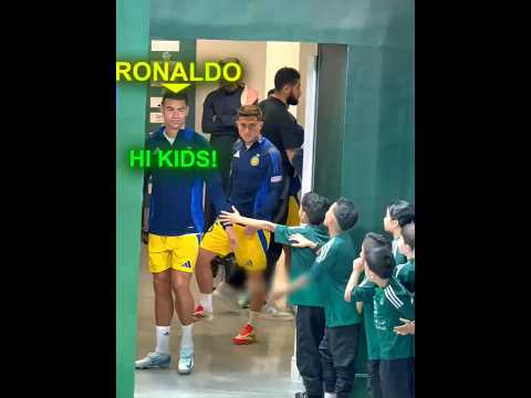 “Little Kid Shocked After Meeting Cristiano Ronaldo!”