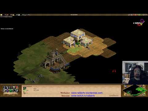 rAlbErTV AoC vids - Build Order - Men at Arms 22 pop Rush