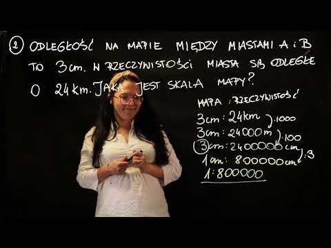 Skala mapy - Jak policzyć skalę mapy?